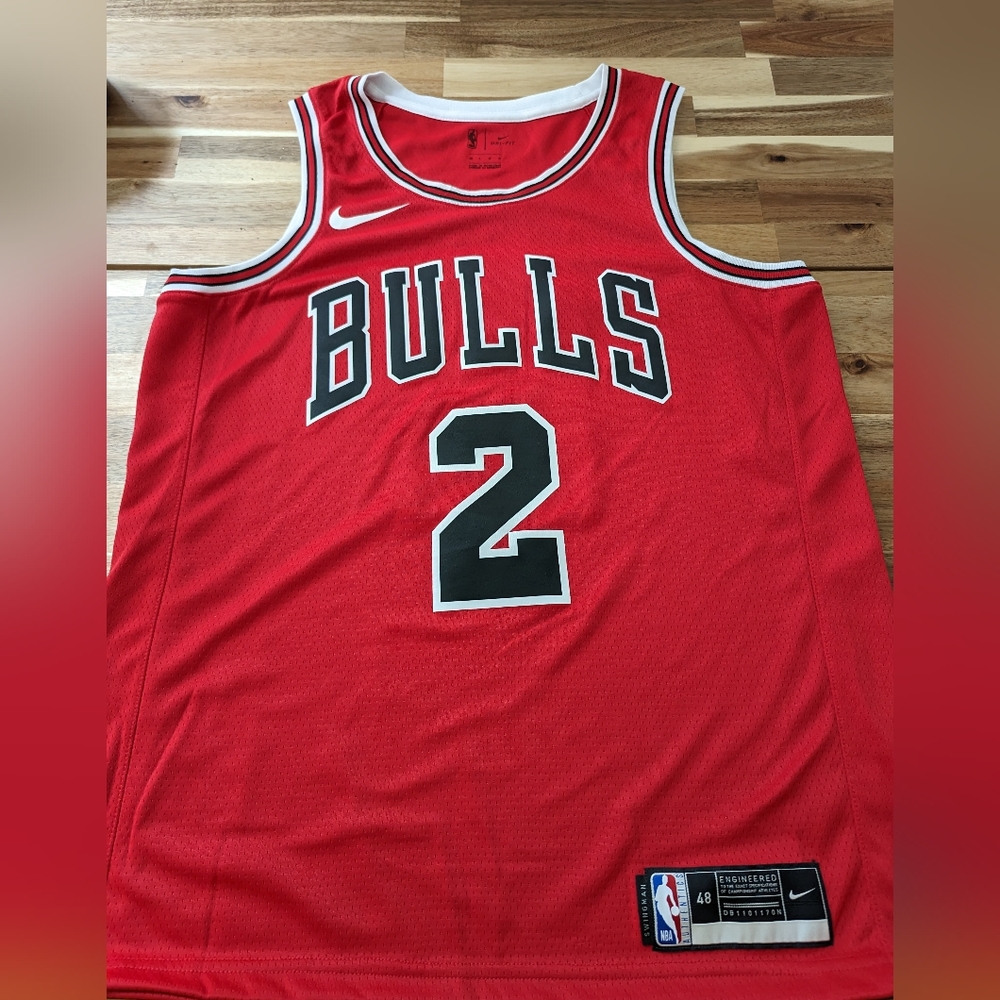 Lonzo Ball Bulls Jersey Ref